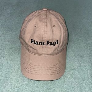 Plant Papi Daddy Adjustable Dad Hat NWOT
